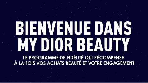 programme fidelite dior